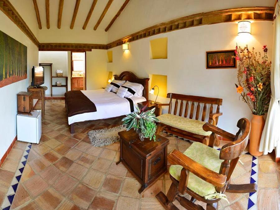 Hotel Boutique La Espanola Villa de Leyva Eksteriør bilde